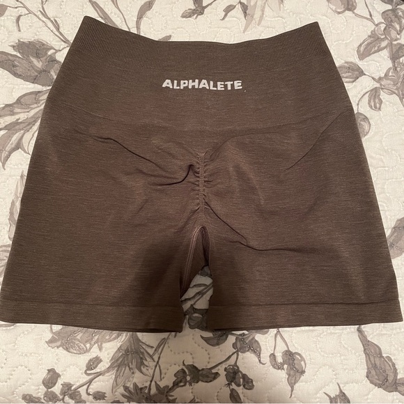 Alphalete Amplify Short in Mocha (XS) - Picture 1 of 2